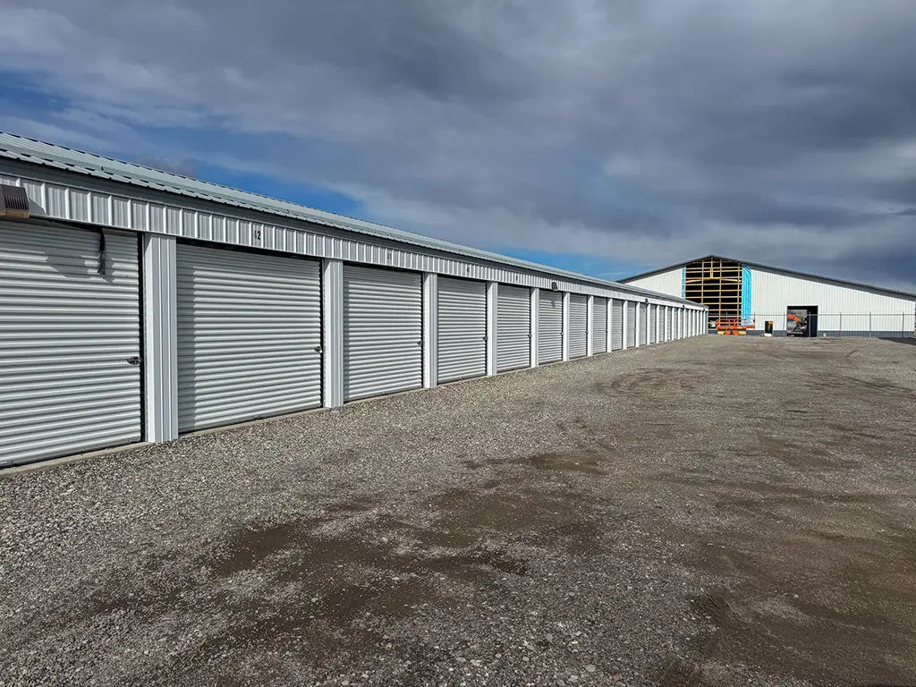 B&N Storage, commercial self-storage units.